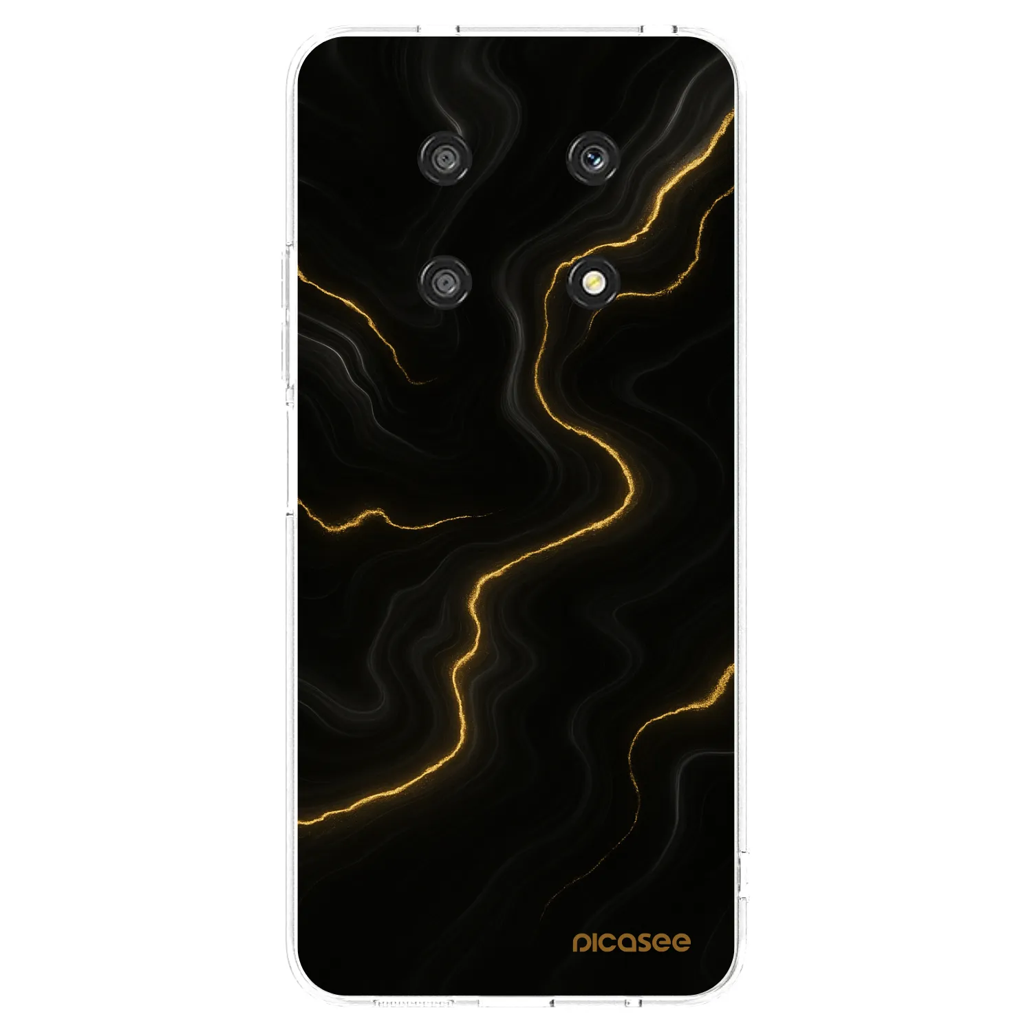 Picasee Honor Magic4 Lite 5G Hülle - Transparentes Silikon - Thunder