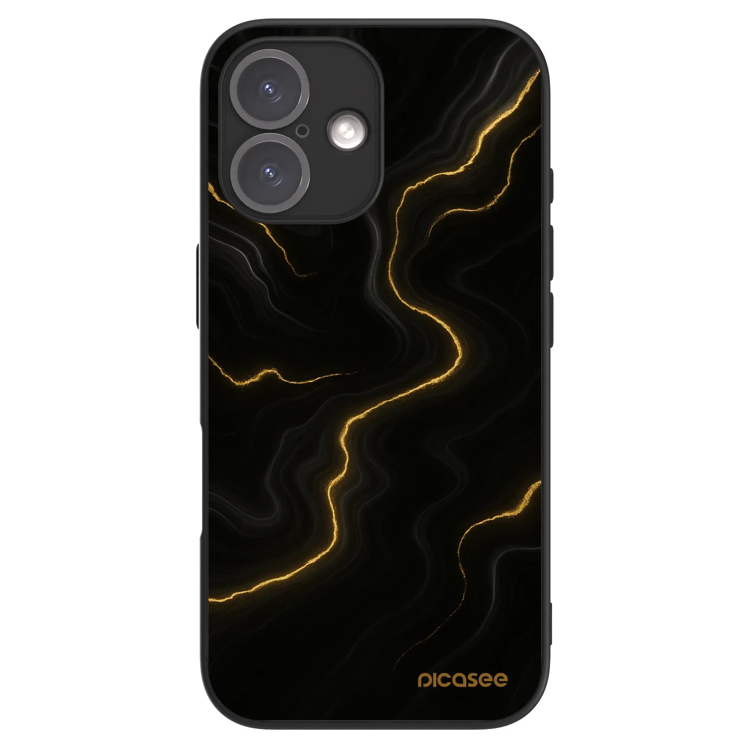 Picasee ULTIMATE CASE MagSafe für Apple iPhone 16 - Thunder