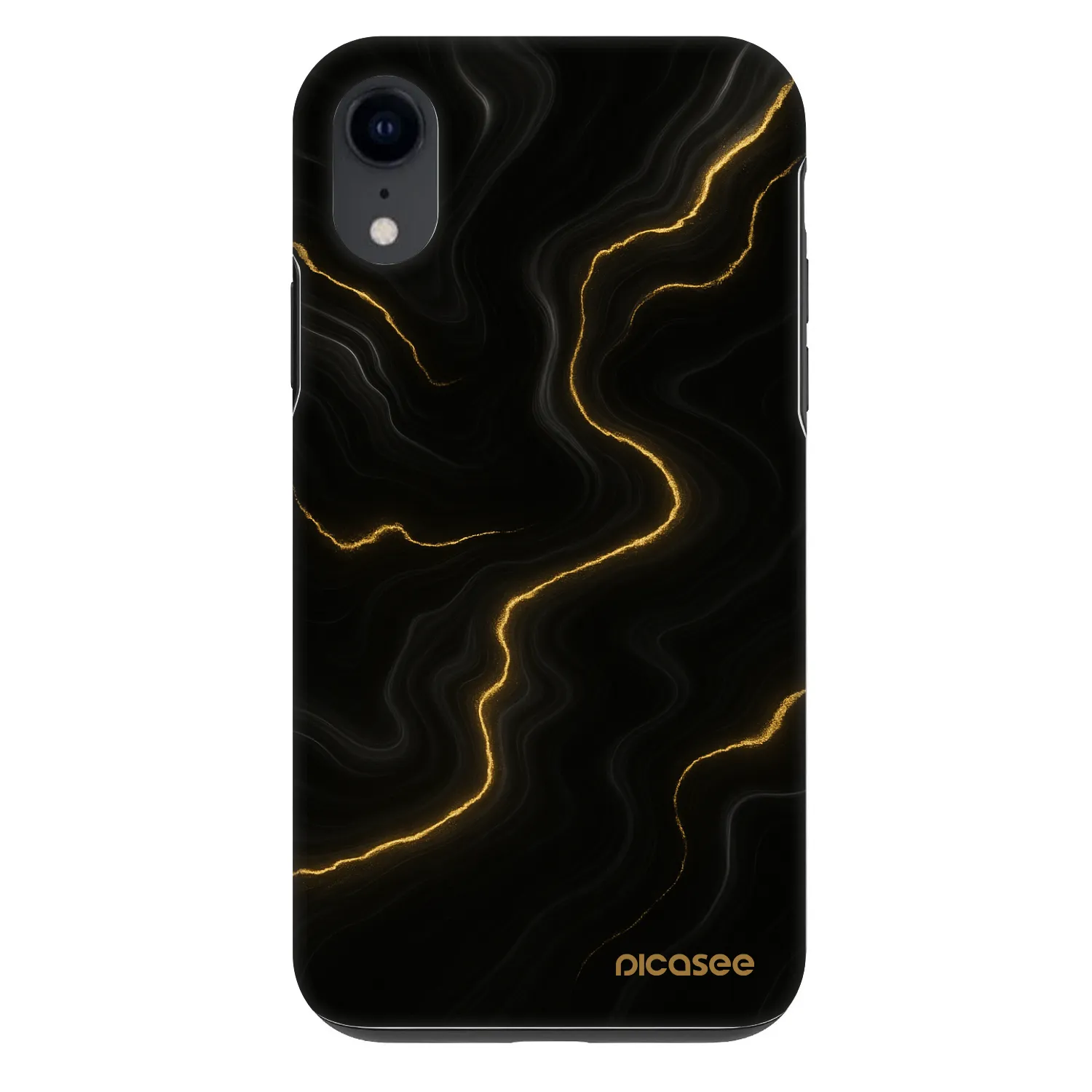 Picasee Fashion Case für Apple iPhone XR - Thunder