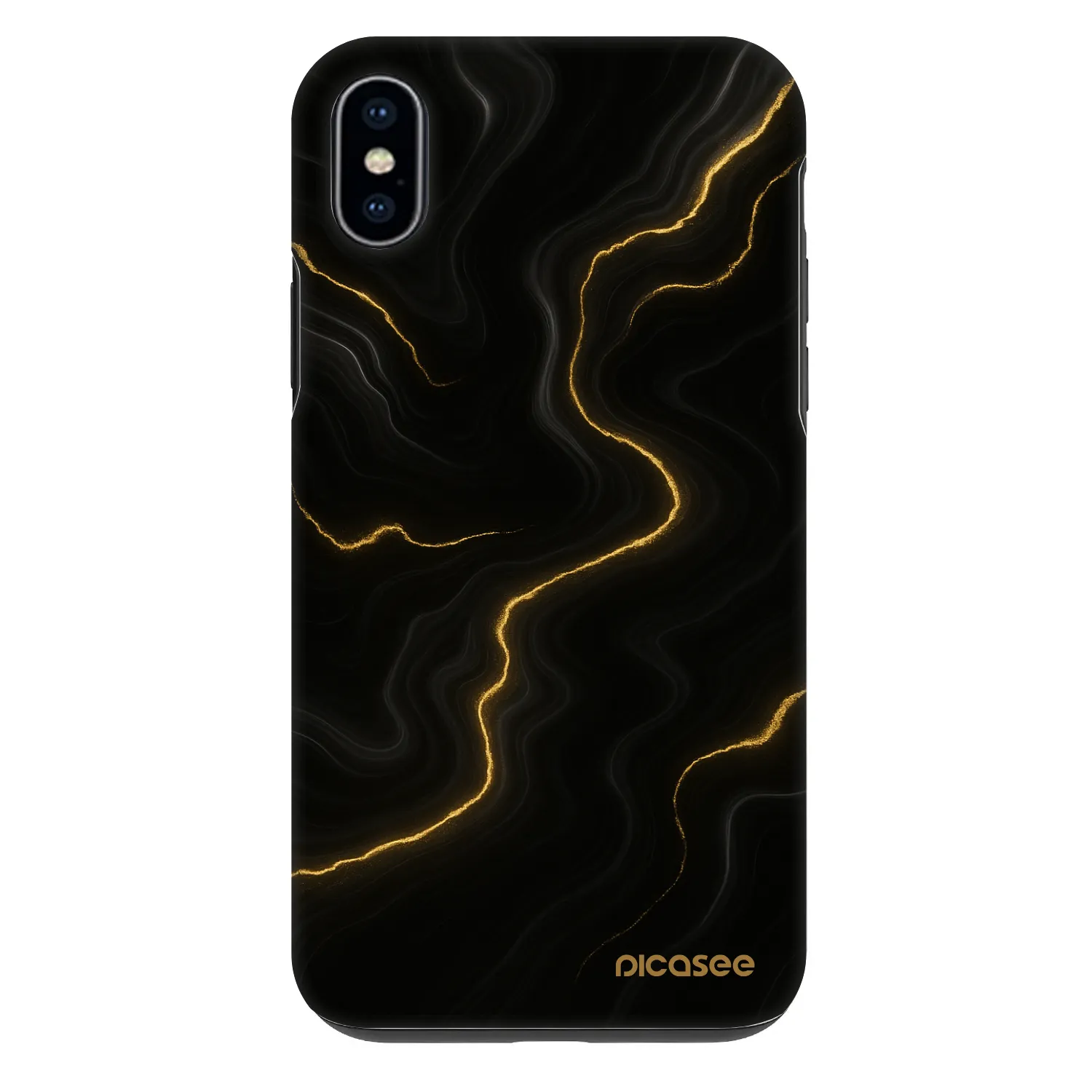 Picasee Fashion Case für Apple iPhone XS Max - Thunder