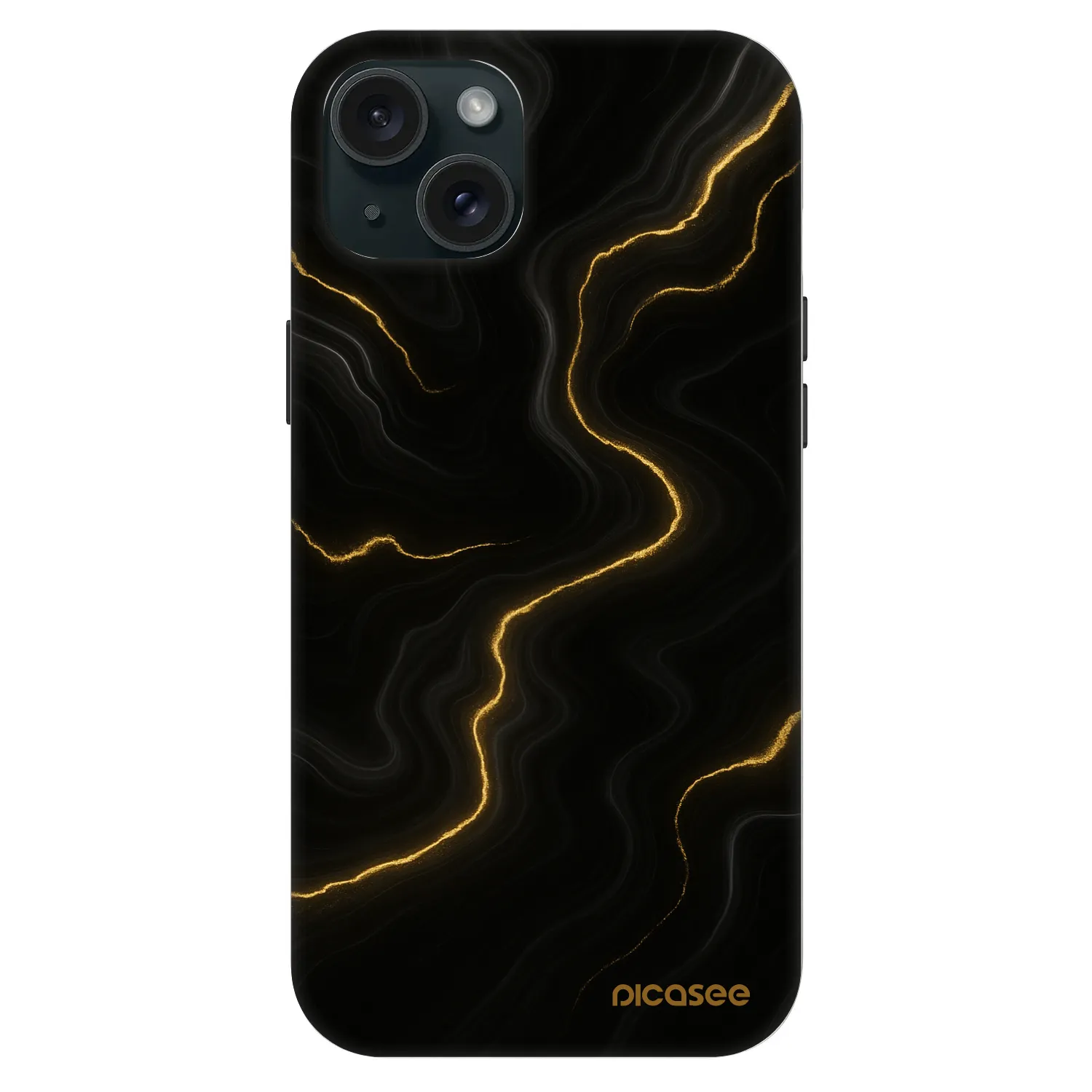 Picasee Fashion Case MagSafe für Apple iPhone 15 Plus - Thunder