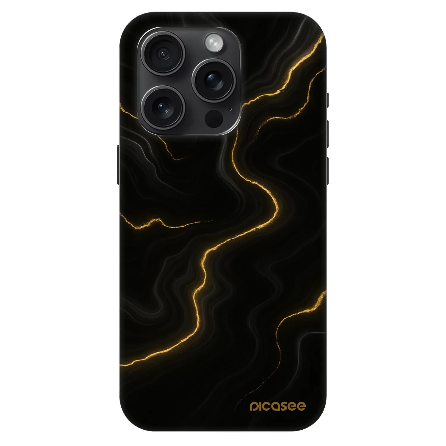 Picasee Fashion Case MagSafe für Apple iPhone 15 Pro - Thunder
