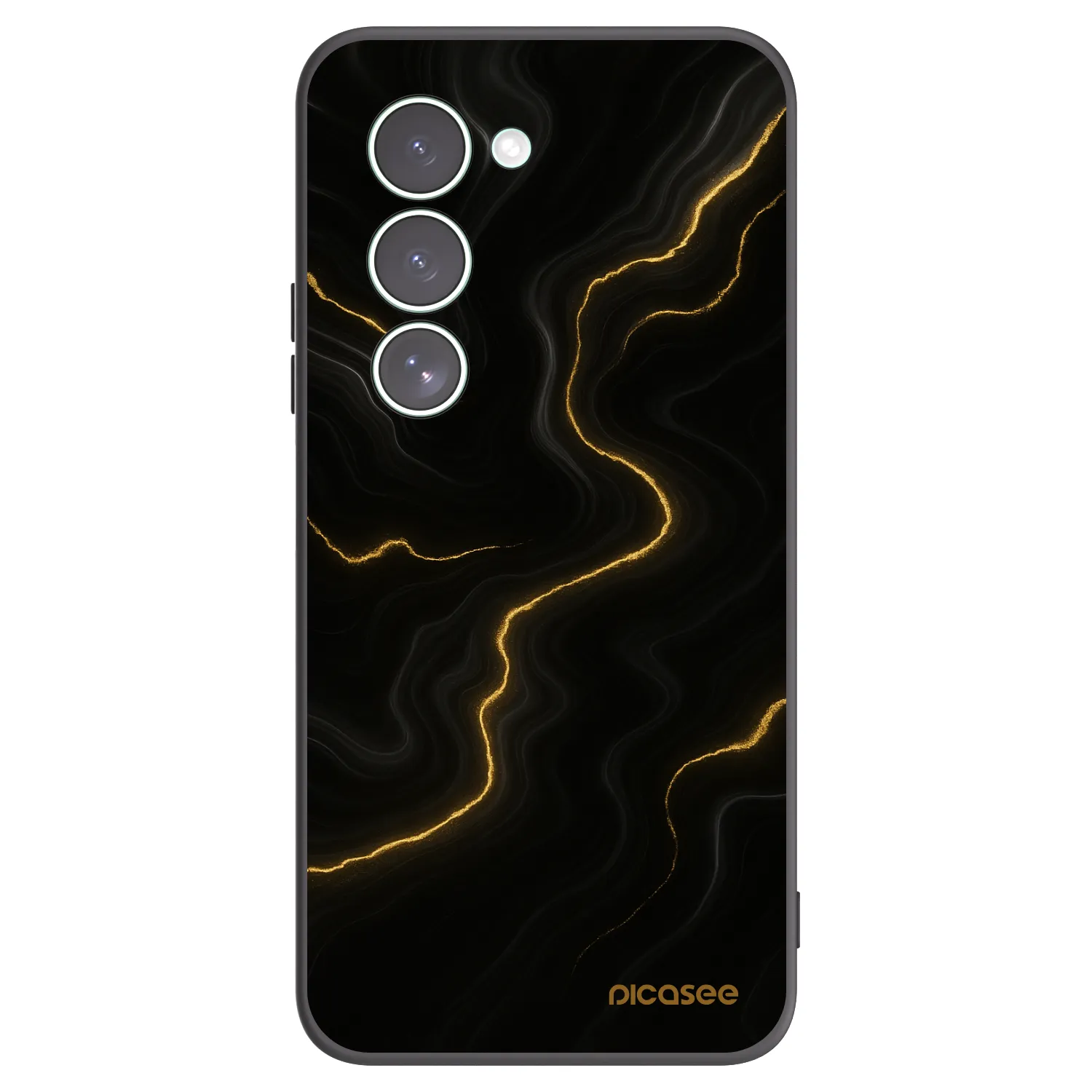 Picasee Xiaomi Redmi 15 5G Hülle - Schwarzes Silikon - Thunder