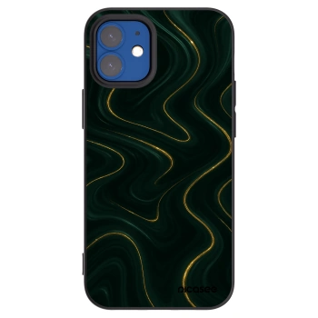Picasee Apple iPhone 12 mini Hülle - Schwarzes Silikon - Vawes