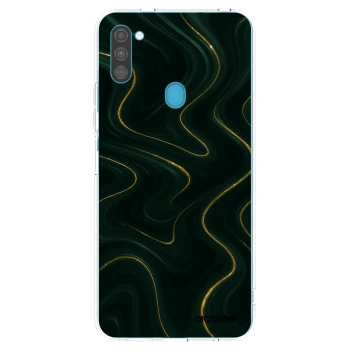Picasee Samsung Galaxy M11 Hülle - Transparentes Silikon - Vawes