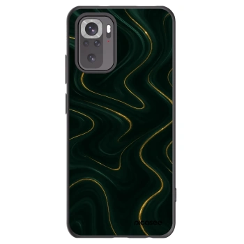Picasee Xiaomi Redmi Note 10 Hülle - Schwarzes Silikon - Vawes