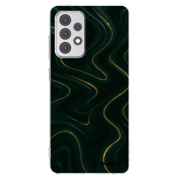 Picasee Samsung Galaxy A52 5G A525F Hülle - Transparentes Silikon - Vawes