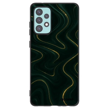 Picasee Samsung Galaxy A72 A725F Hülle - Schwarzes Silikon - Vawes