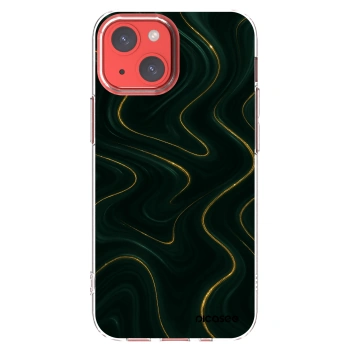 Picasee Apple iPhone 13 mini Hülle - Transparentes Silikon - Vawes