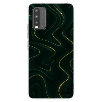 Picasee Xiaomi Redmi 9T Hülle - Transparentes Silikon - Vawes