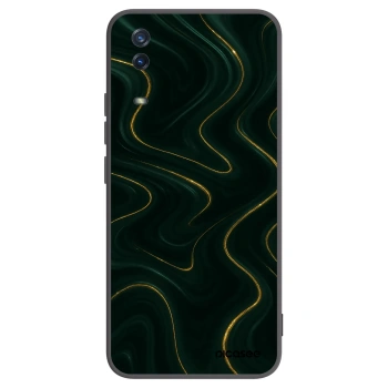 Picasee Vivo Y11s Hülle - Schwarzes Silikon - Vawes