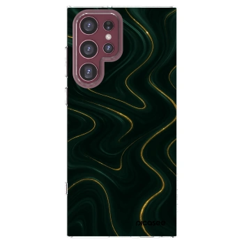 Picasee Samsung Galaxy S22 Ultra 5G Hülle - Transparentes Silikon - Vawes