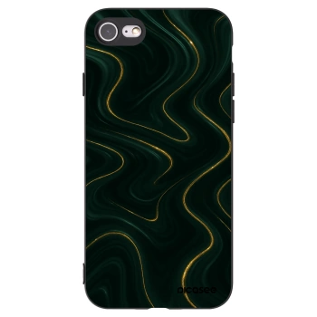 Picasee Apple iPhone SE 2022 Hülle - Schwarzes Silikon - Vawes