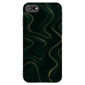 Picasee Apple iPhone SE 2022 Hülle - Transparentes Silikon - Vawes