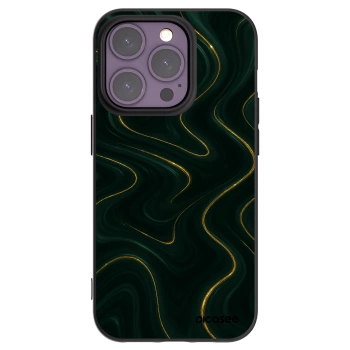 Picasee Apple iPhone 14 Pro Hülle - Schwarzes Silikon - Vawes