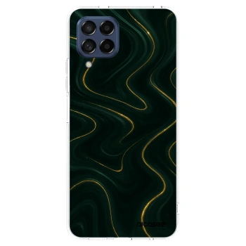 Picasee Samsung Galaxy M53 5G Hülle - Transparentes Silikon - Vawes