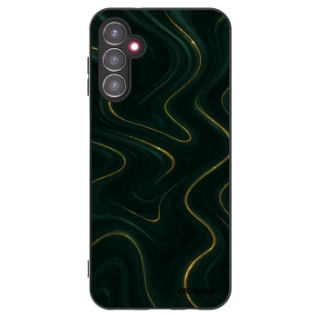 Picasee Samsung Galaxy A14 4G A145R Hülle - Schwarzes Silikon - Vawes