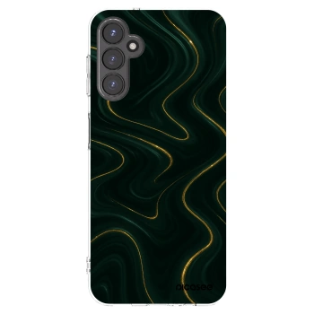 Picasee Samsung Galaxy A14 4G A145R Hülle - Transparentes Silikon - Vawes