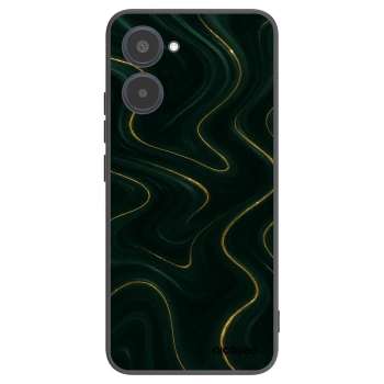 Picasee Realme 10 4G Hülle - Schwarzes Silikon - Vawes