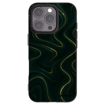 Picasee Apple iPhone 16 Pro Hülle - Schwarzes Silikon - Vawes