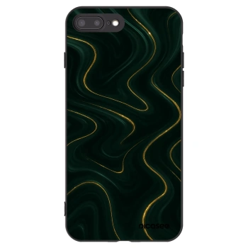 Picasee Apple iPhone 8 Plus Hülle - Schwarzes Silikon - Vawes