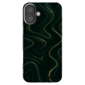 Picasee Apple iPhone 16 Plus Hülle - Transparentes Silikon - Vawes