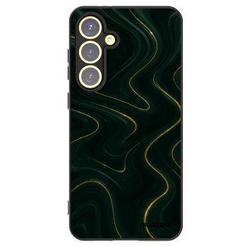 Picasee Samsung Galaxy S24 FE S721B Hülle - Schwarzes Silikon - Vawes