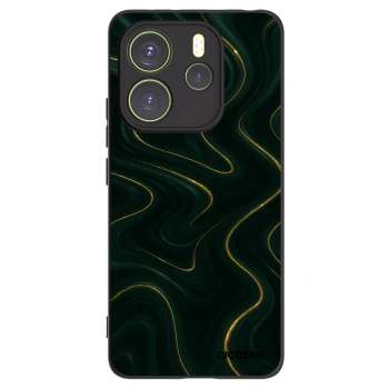 Picasee Xiaomi Redmi Note 14 4G Hülle - Schwarzes Silikon - Vawes
