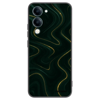 Picasee Vivo Y29s 5G Hülle - Schwarzes Silikon - Vawes