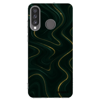 Picasee Huawei P30 Lite Hülle - Transparentes Silikon - Vawes