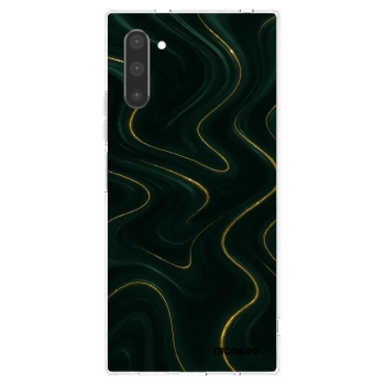 Picasee Samsung Galaxy Note 10 N970F Hülle - Transparentes Silikon - Vawes