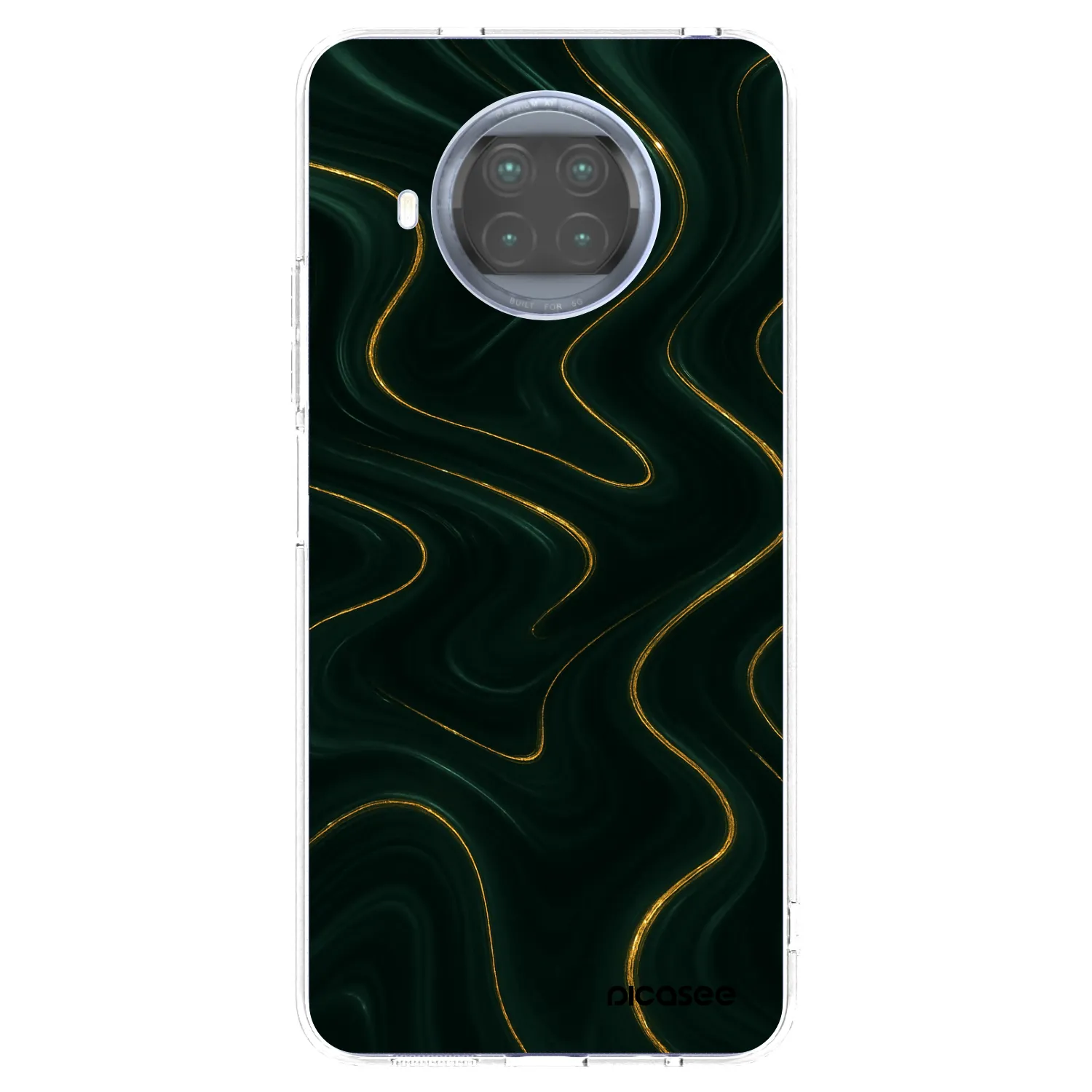 Picasee Xiaomi Mi 10T Lite Hülle - Transparentes Silikon - Vawes