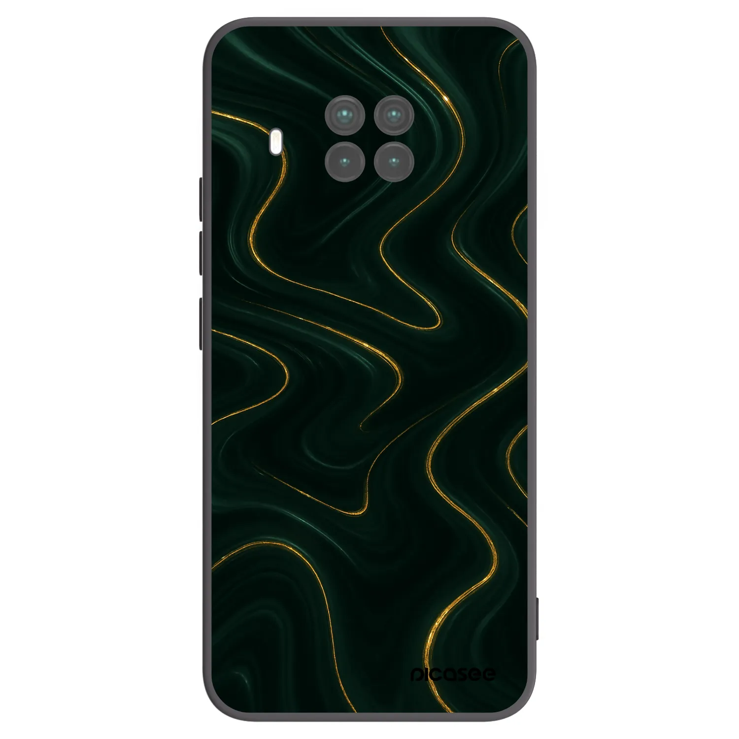 Picasee Xiaomi Mi 10T Lite Hülle - Schwarzes Silikon - Vawes