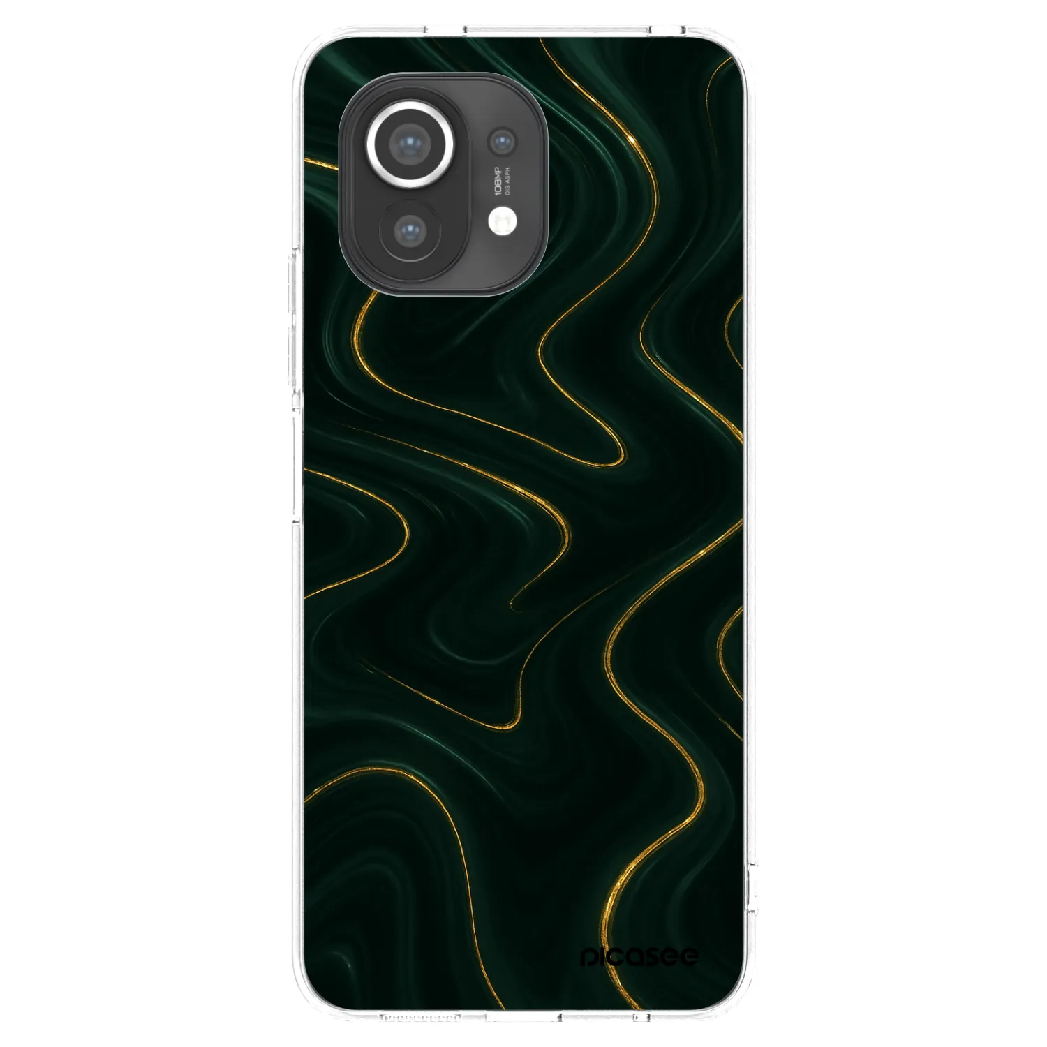Picasee Xiaomi Mi 11 Hülle - Transparentes Silikon - Vawes