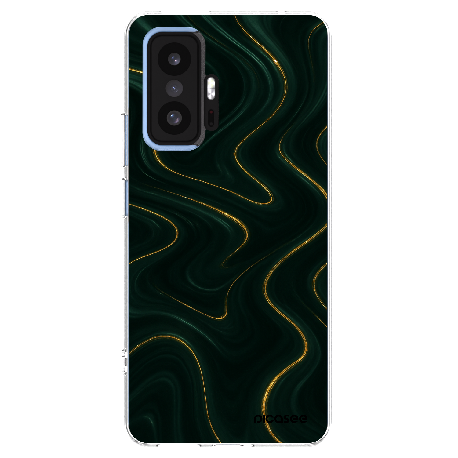 Picasee Xiaomi 11T Hülle - Transparentes Silikon - Vawes