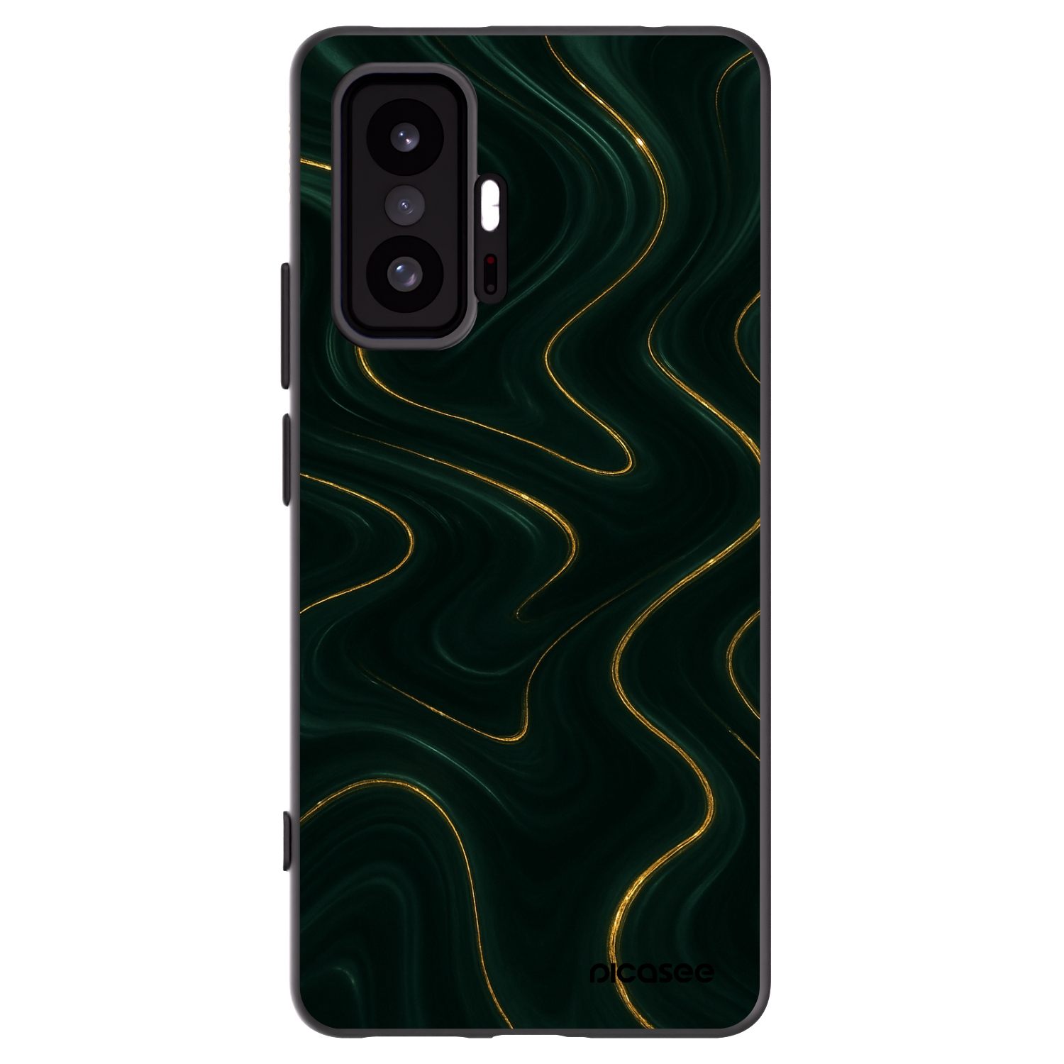 Picasee Xiaomi 11T Pro Hülle - Schwarzes Silikon - Vawes