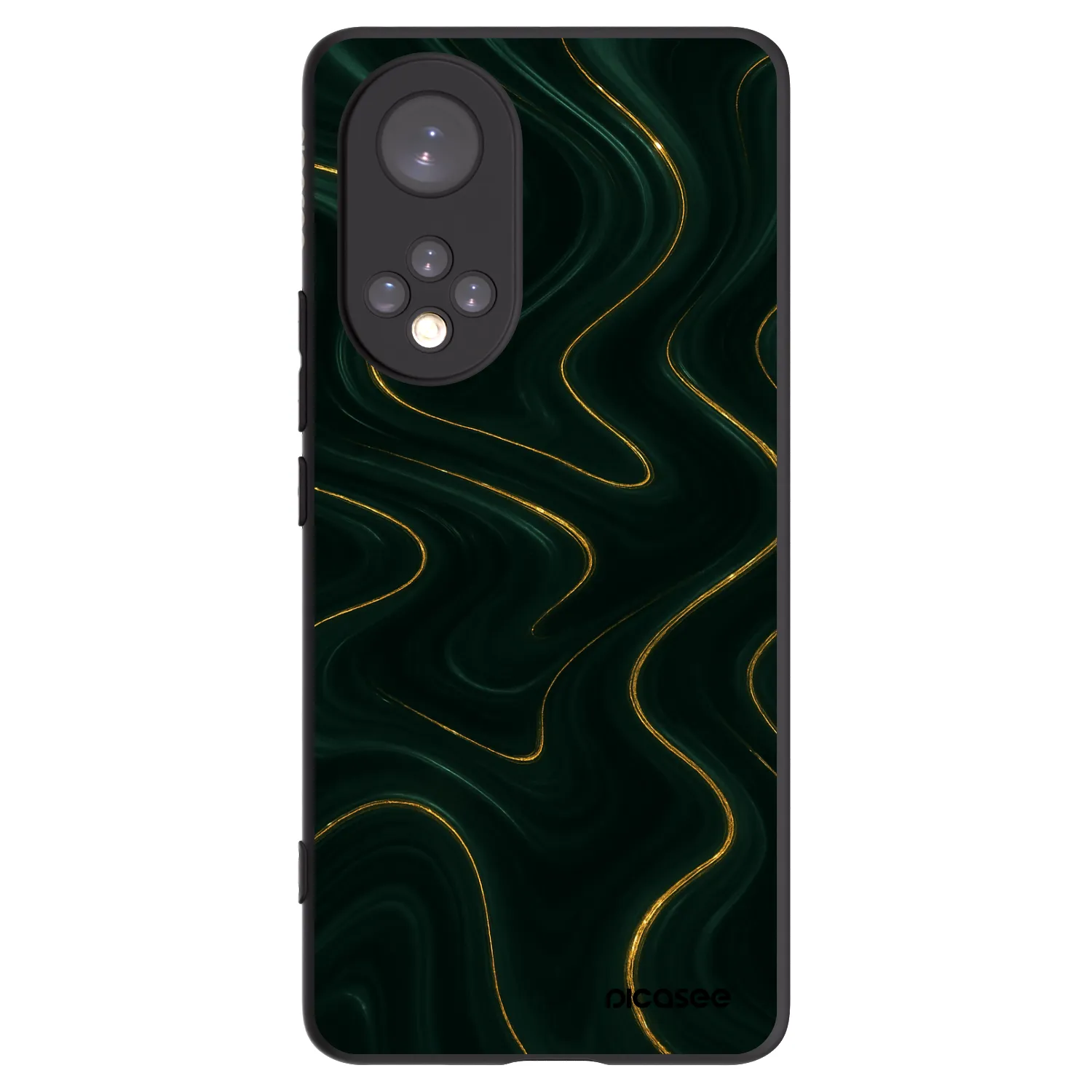 Picasee Huawei Nova 9 Hülle - Schwarzes Silikon - Vawes