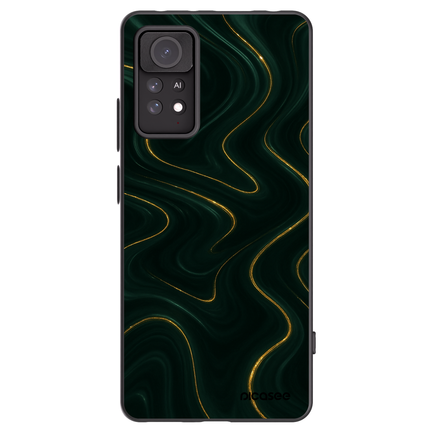 Picasee Xiaomi Redmi Note 11 Pro 5G Hülle - Schwarzes Silikon - Vawes