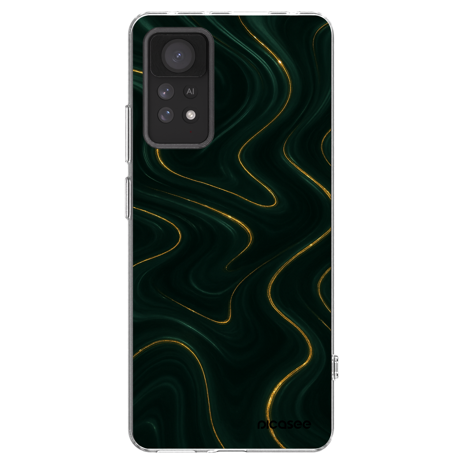 Picasee Xiaomi Redmi Note 11 Pro 5G Hülle - Transparentes Silikon - Vawes