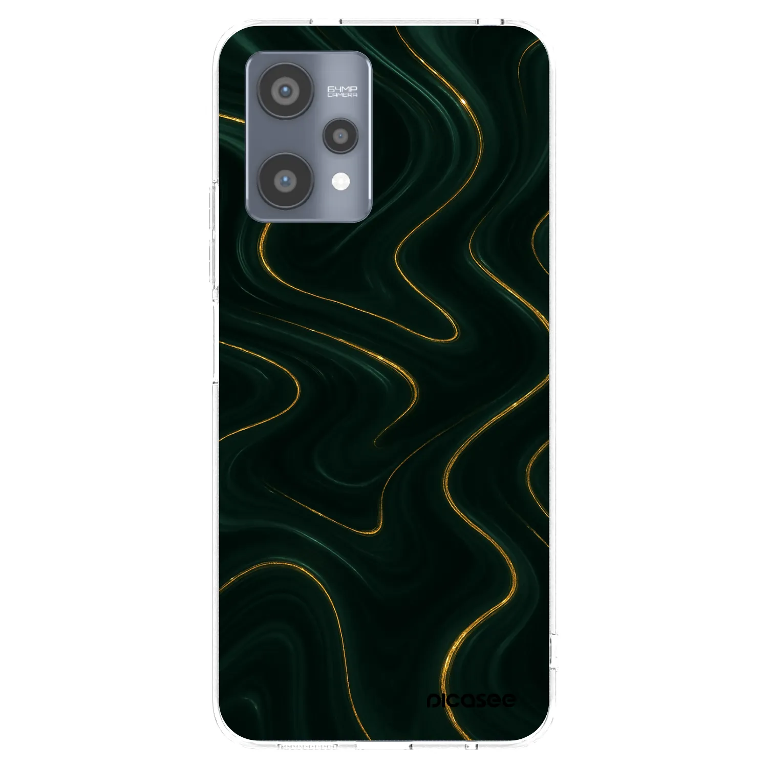 Picasee Realme 9 Pro 5G Hülle - Transparentes Silikon - Vawes