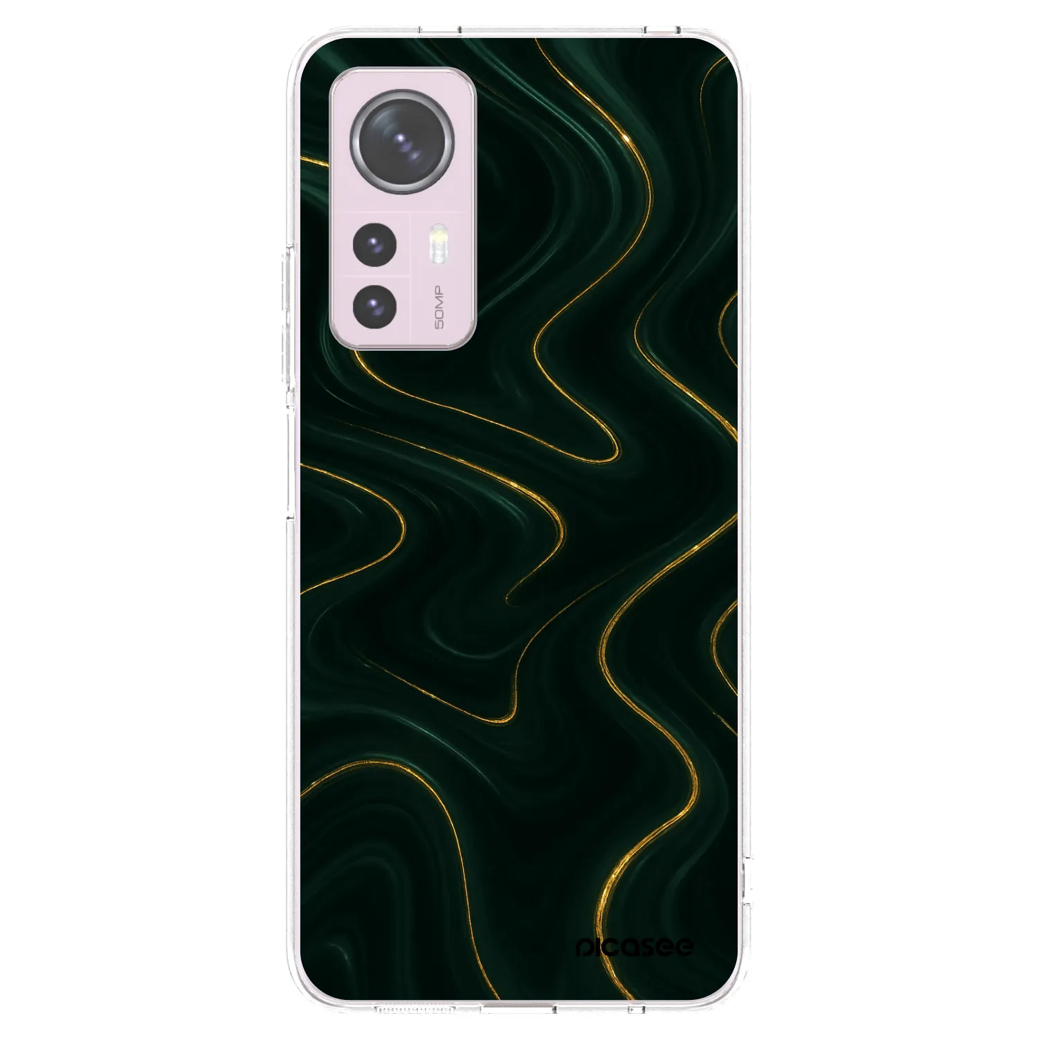 Picasee Xiaomi 12 Hülle - Transparentes Silikon - Vawes