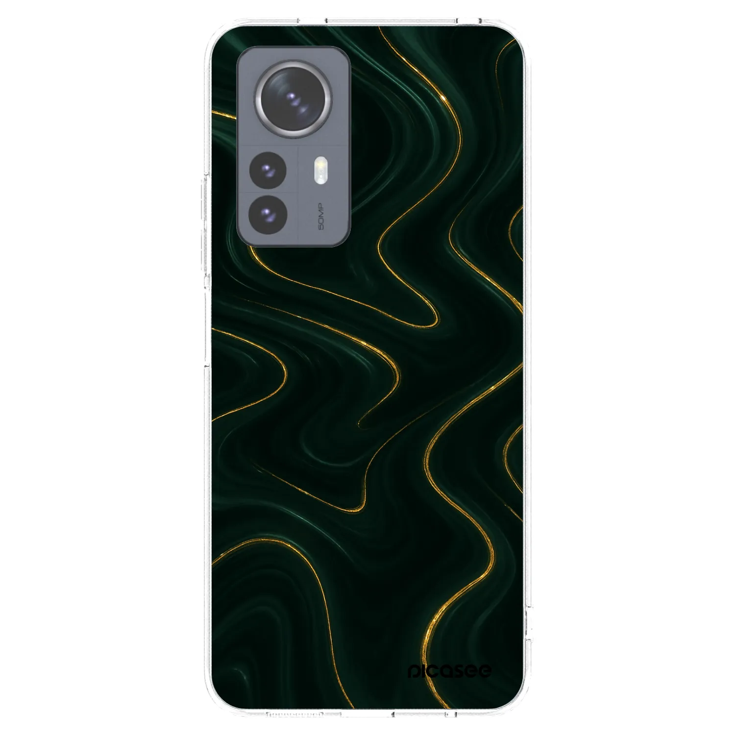 Picasee Xiaomi 12 Pro Hülle - Transparentes Silikon - Vawes