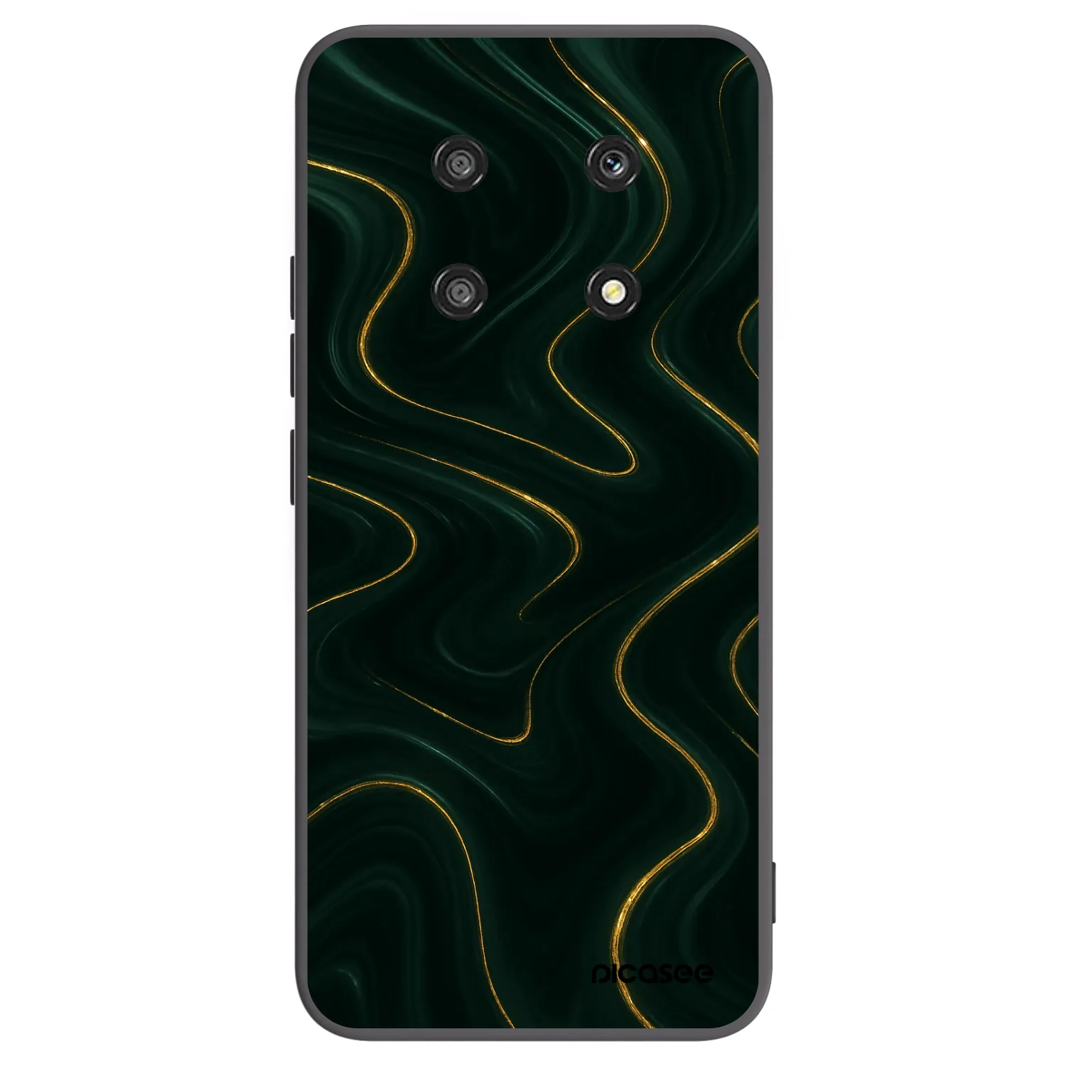 Picasee Honor Magic4 Lite 5G Hülle - Schwarzes Silikon - Vawes