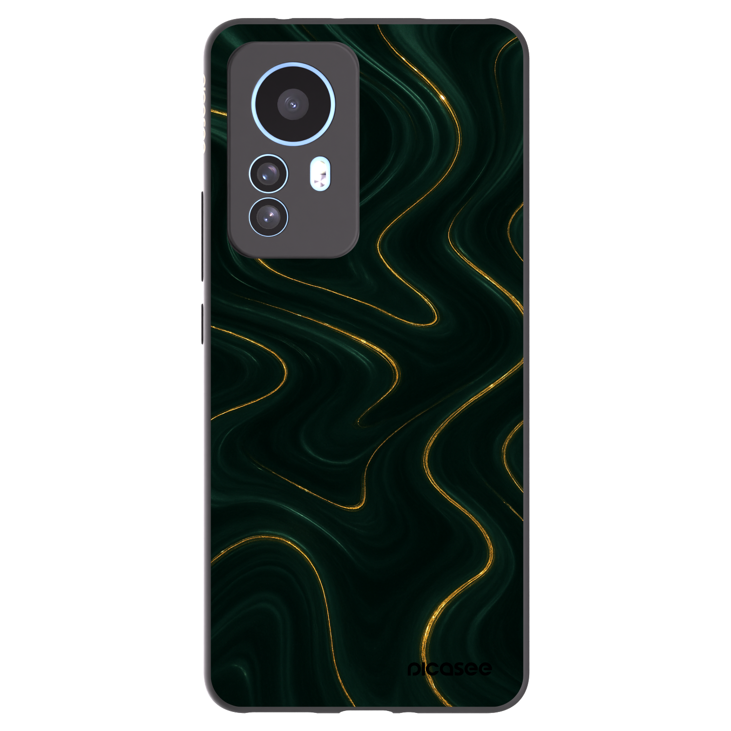 Picasee Xiaomi 12T Hülle - Schwarzes Silikon - Vawes