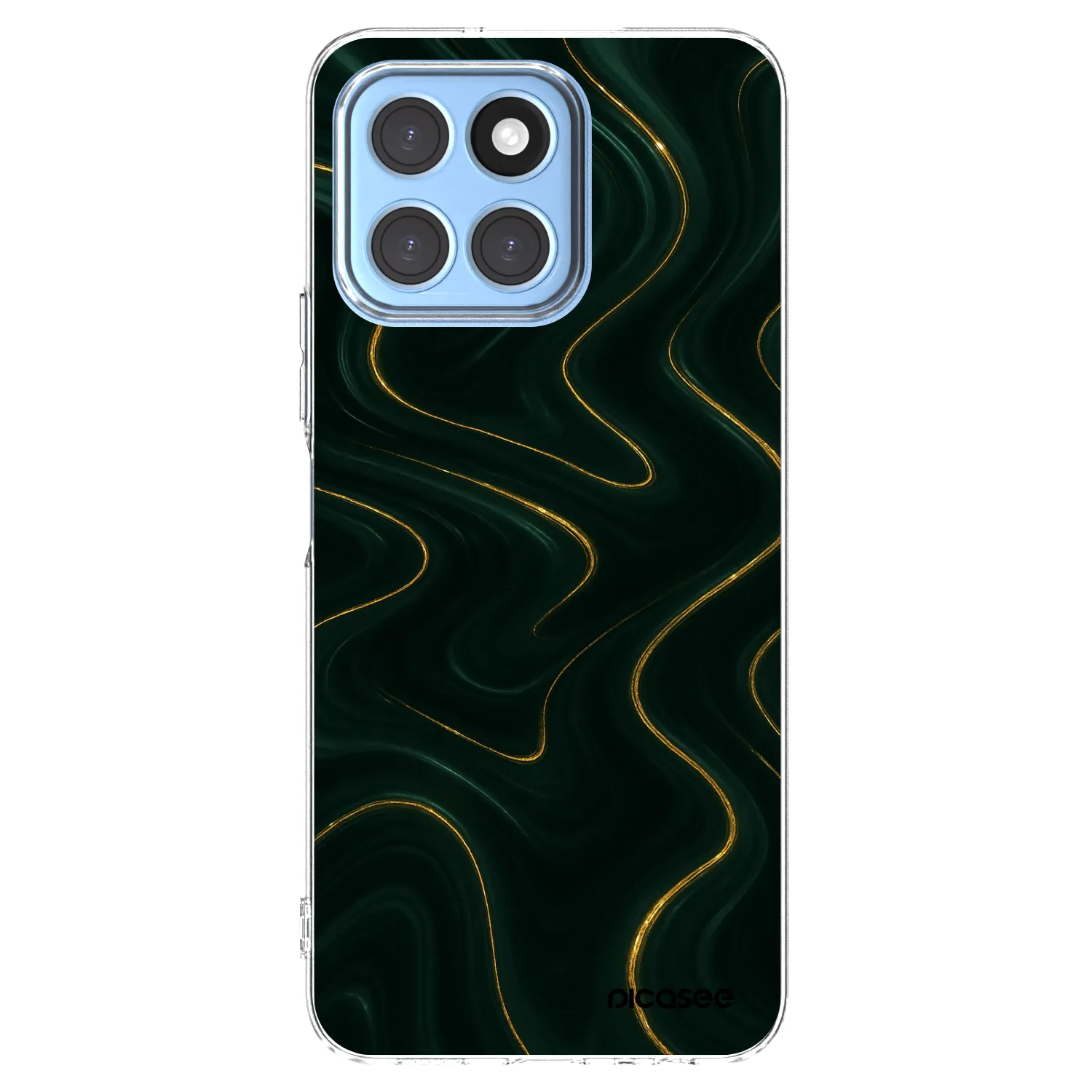 Picasee Honor X8 5G Hülle - Transparentes Silikon - Vawes