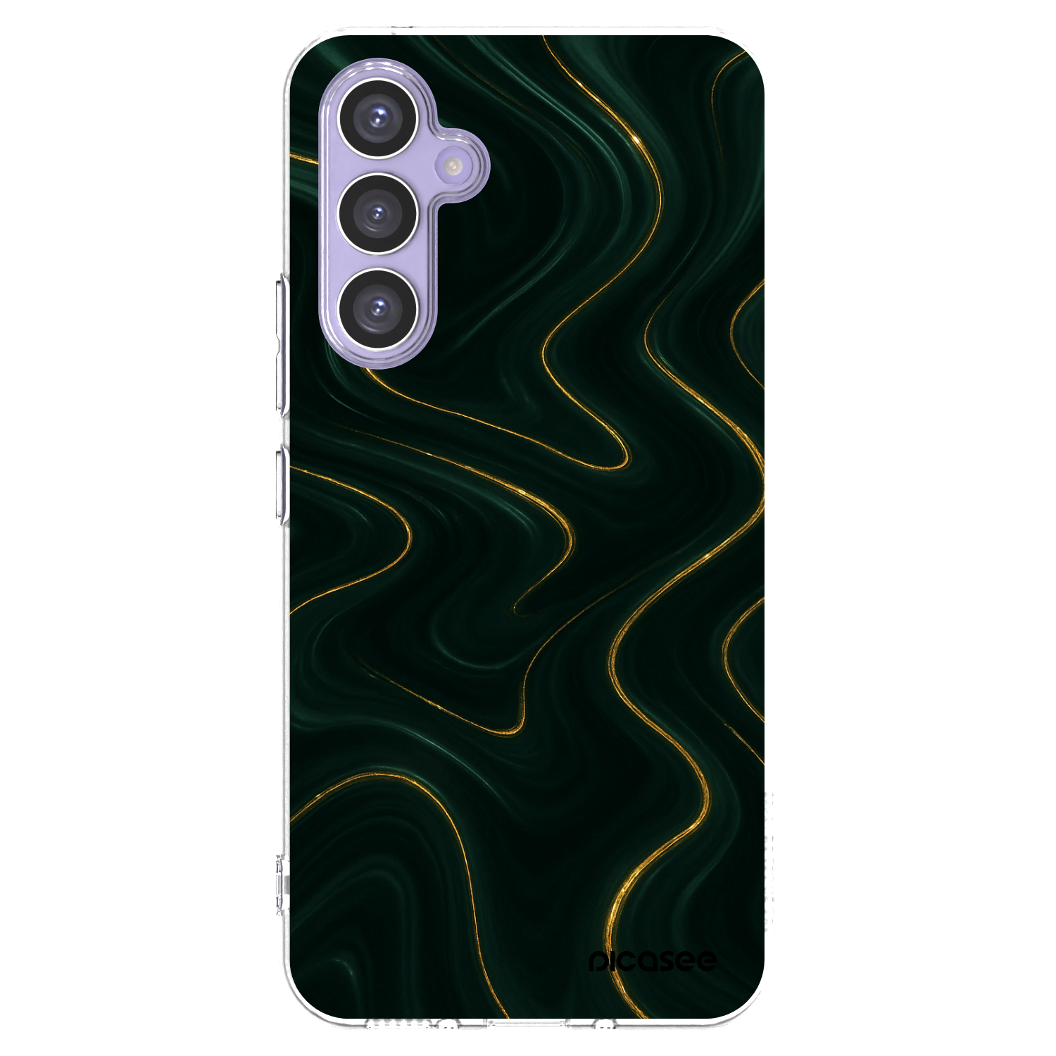 Picasee Samsung Galaxy A54 5G A546B Hülle - Transparentes Silikon - Vawes