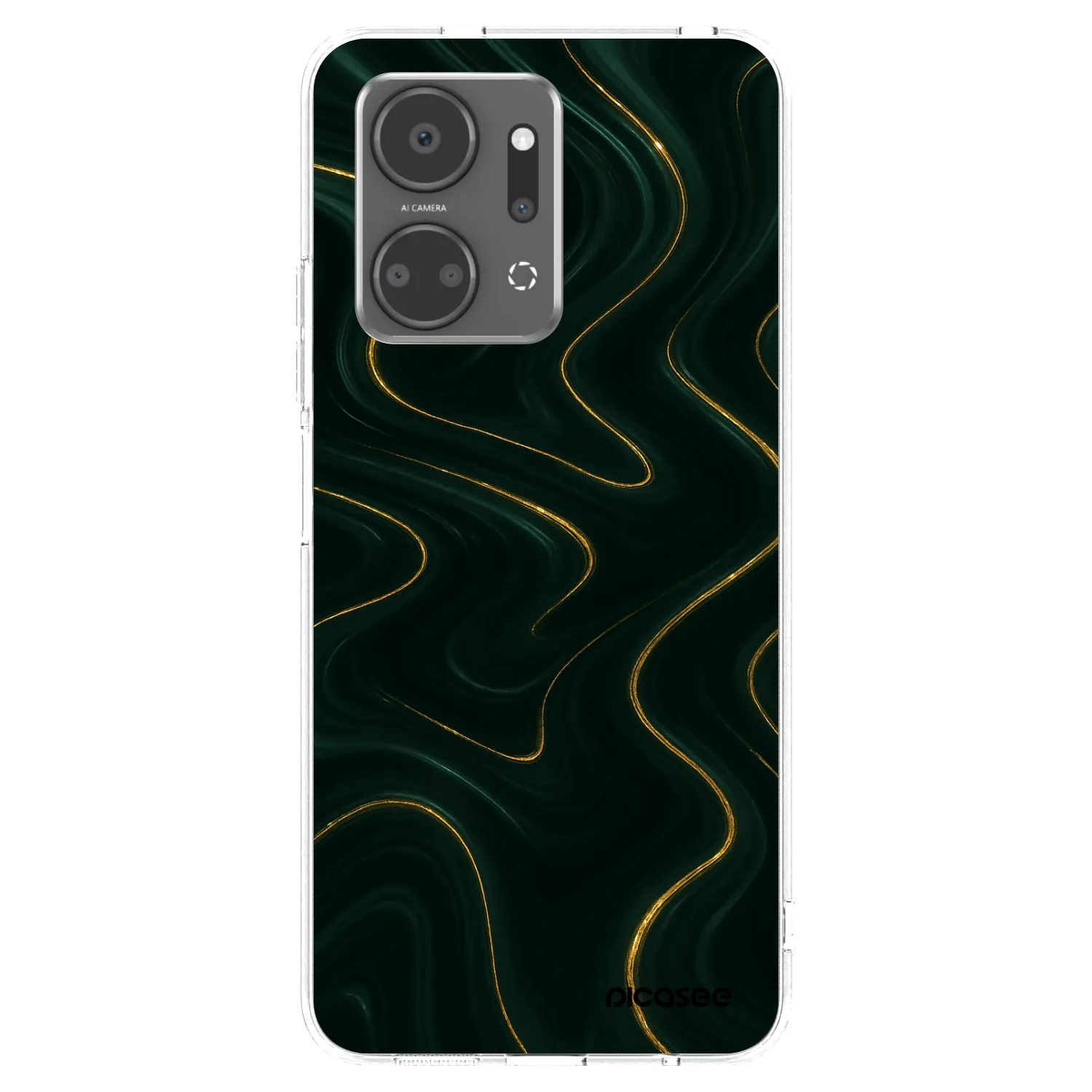 Picasee Honor X7a Hülle - Transparentes Silikon - Vawes