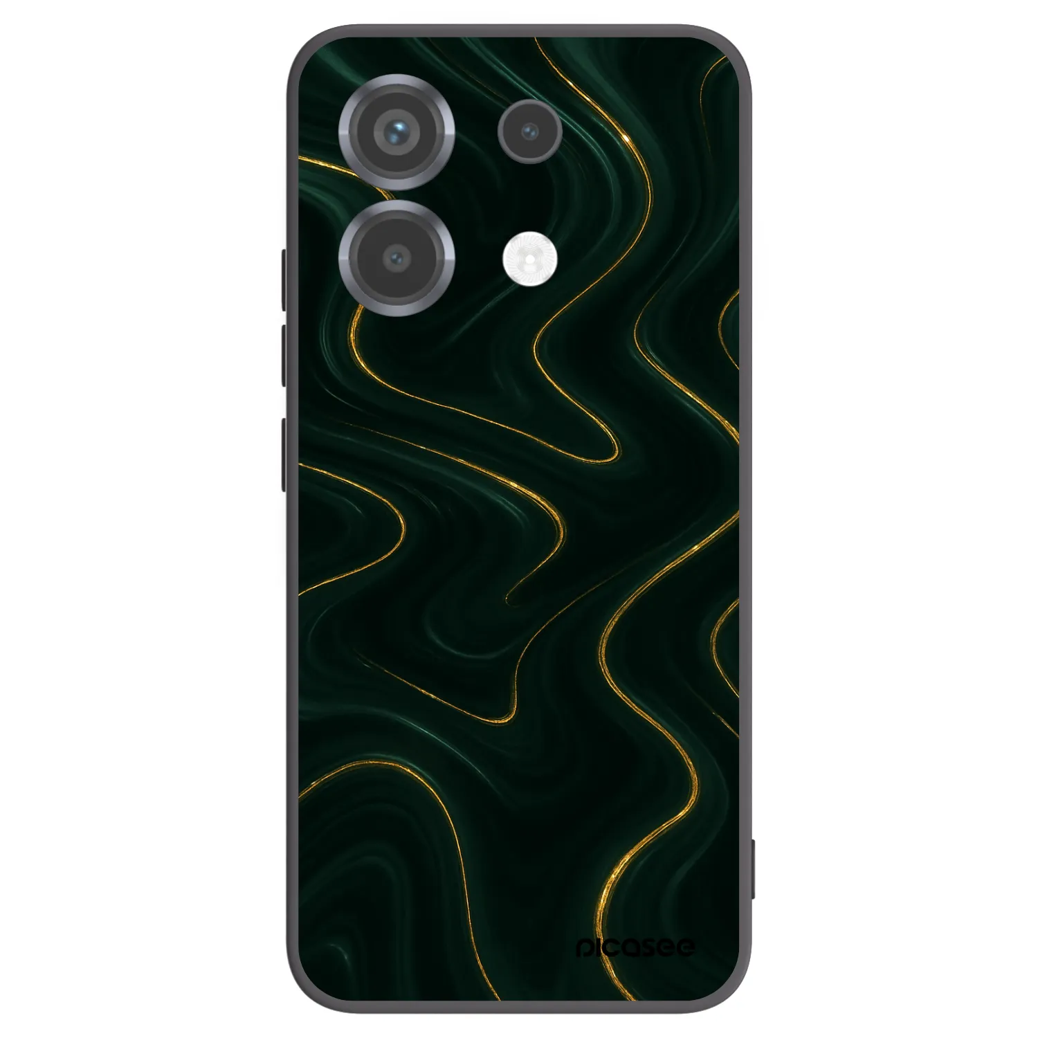 Picasee Xiaomi Poco X6 Hülle - Schwarzes Silikon - Vawes