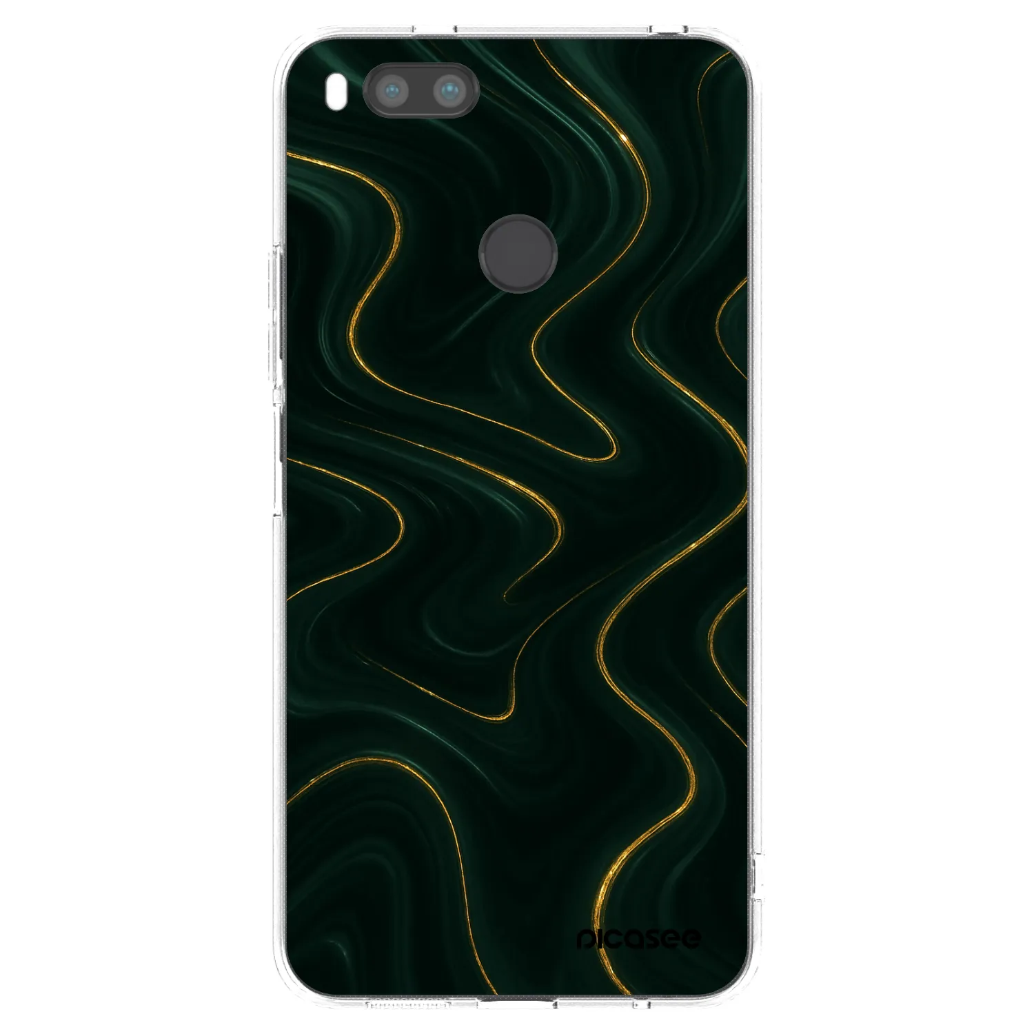 Picasee Xiaomi Mi A1 Global Hülle - Transparentes Silikon - Vawes