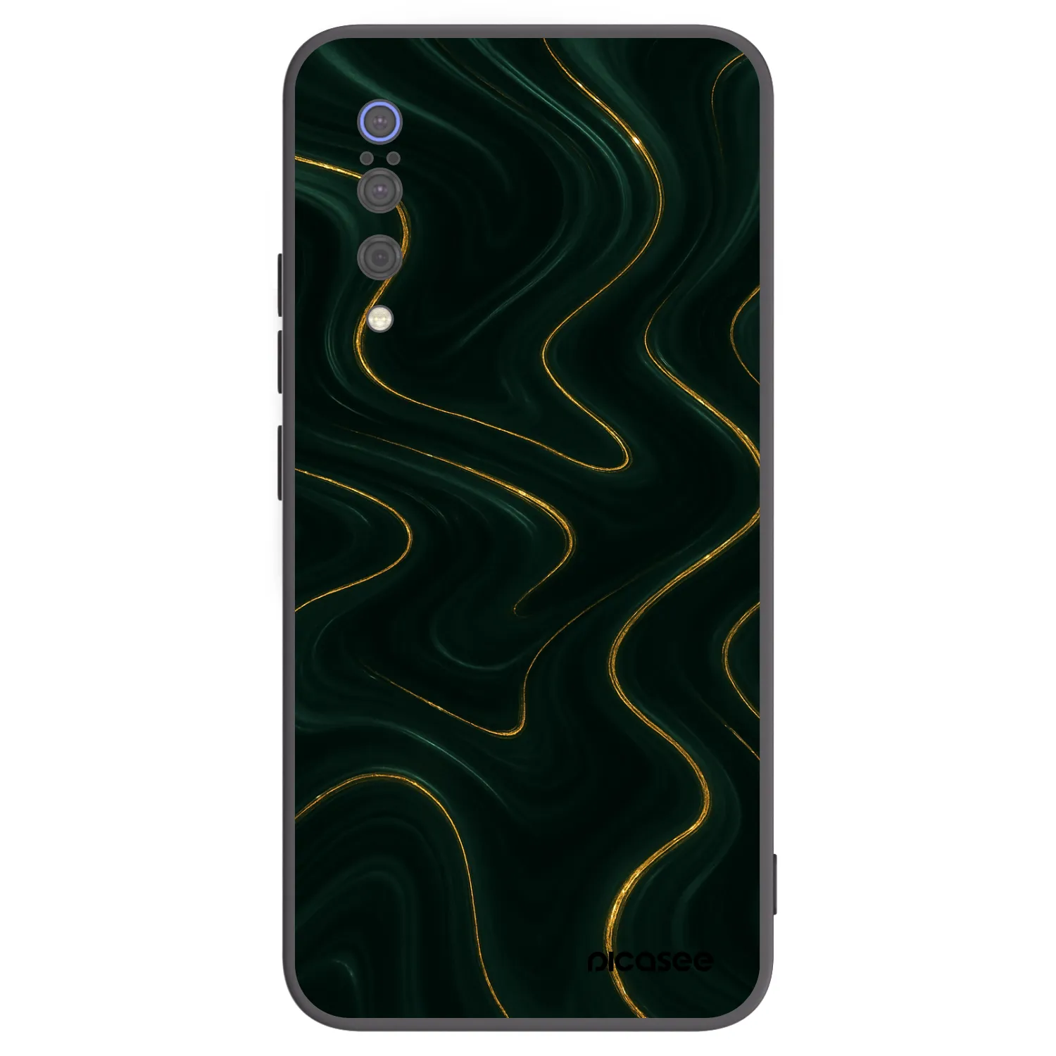 Picasee Xiaomi Mi 9 Hülle - Schwarzes Silikon - Vawes